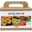 Creativ Company Mini Spøkelsesmasker Halloweenfarger