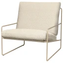 Ferm Living Desert Lenestol Cashmere/Off-white