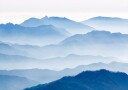 Misty Mountains Poster Plakat / 21x30cm