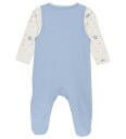Blå Body Ls W.romper Multi/patterned 56