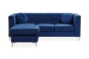 Linneberga Hjørnesofa Høyre   Blå