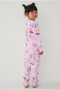 Ellos Collection   Pysjsett i bomullsjersey   Rosa