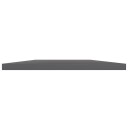 vidaXL Hylleplater 8 stk h?yglans gr? 40x40x1,5 cm sponplate