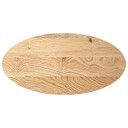  Bordplate 100x50x4 cm oval heltre eik