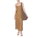 Baserange Dame Kjoler Brun L,