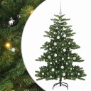  Kunstig sammensatt juletre med 150 LED med stativ 150 cm PVC