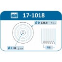 Remskive veivaksel IJS GROUP 17 1018
