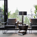 Artwood Bellagio skinnlenestol brun
