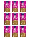 Vitakraft Cat Treats 9 X Crispy Crunch With Malt Anti Hairball 40G (Bundle)