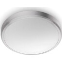 Philips Funksjonell Doris Taklampe 17 W Led Ikke Utskiftbare Pærer 1500 Lm Ip44 Nickel