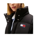 Tommy Jeans Tjw Alaska Grid Down Jacket Ext - Black - S
