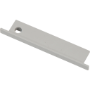 Ansell Lighting endestykke med hull 66,1x12,5 mm aluminium