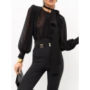 Elisabetta Franchi Dame Topper Svart S,