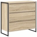  Serviesskap med skuff Sonoma 79 x 36 x 75.5 cm Konstruert tre
