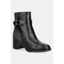 Michael Kors Rachel Heeled Bootie   BLK/BROWN   36