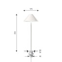 Louis Poulsen Keglen 175 LED Bordlampe w/Pin Dim to Warm White