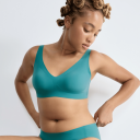 Sloggi BH Zero Feel 2 0 Soft Bra Turkis S+ Dame