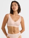 sloggi Sloggi Zero Feel Bliss Soft Bra Pink M PLUS