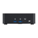 MSI Cubi Nuc Ai Mini-PC med Intel Core Ultra 5, Wi-Fi 6E, 120W Svart
