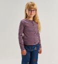 The New Tnmoore L_S Rib Cardigan   Purple   122/128