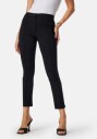 BUBBLEROOM Mid Waist Stretchy Trousers Black 46