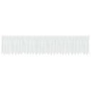  Gardiner med gardiner Hvit 500x100cm Polyester