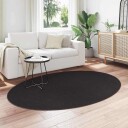  Teppe Svart 140 x 200 cm Polyester