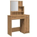  Sminkebord med speil artisan eik 74,5x40x141 cm 857008