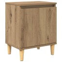  Artisan Oak Nattbord Artisan eik MDF 40 x 30 x 50 cm Nattbord
