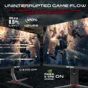 Twisted Minds Call of Duty 27" FHD Gaming Skjerm 180Hz Svart