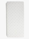 Alice & Fox Nessa Stretchlaken Sprinkelseng 60x120 Hvit