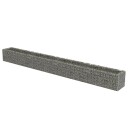vidaXL Gabion høybed galvanisert stål 540x50x50 cm