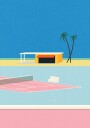 Tennis By the Beach Plakat / 70x100cm