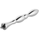 Hismith Anal Bubbled Dildo Tilbehør med KlicLok 21cm - Silver