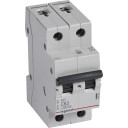 Legrand 6 stk RX³ MCB automatsikring C63 2P 2M 4,5kA