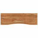  Skrivebordsplate 140x50x2,5 cm rektangulær heltre akasie 8721012088948