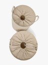 Alice & Fox Dina Oppbevaringskurv 2-pack Beige