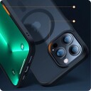 Tech Protect MagSafe Mobildeksel for iPhone 12 Mini / 13 Mini Gjennomsiktig Svart