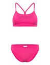 Speedo Endurance+ Logo Thin Strap Two Piece Pink 42