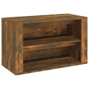 vidaXL Skohylle r?kt eik 75x35x45 cm konstruert tre