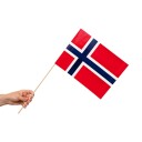 Globos Europe Håndflagg Norge 10-pakning 4306