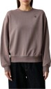 Calvin Klein Jeans Ls Rlxd Monogram French Terry Cr   Grey   XS
