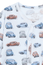 Hust & Claire bambus Mulle Retro Cars heldress   water   56