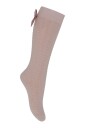 MP Sofia Kne Sokker With Bow Rose Dust