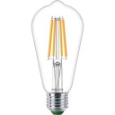Philips 10 stk Master Ultra Efficient Standard 4W 827 840 lm E27 ST64 klar glass