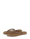 Ilse Jacobsen Flip Flops With Rhinestones Brown 36