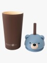Asobu Bestie Tumbler Vannflaske Bjørn, Brun