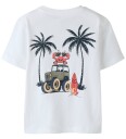 Name It T skjorte   NmmVelix   Bright White/Krabbe   Name It   1 år (80)   T skjorte   Hvit