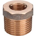 Rødgods Nippelmuffe 2" x 3/4" for Trygge Rørforbindelser