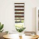  Sebragardin brun 45x150 cm stoff bredde 40,9 polyester